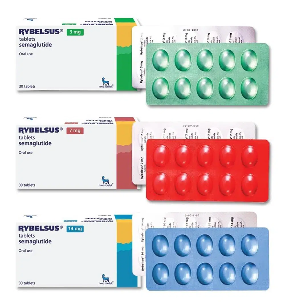 (Oral) Rybelsus*1 (30 comprimidos por caixa), 1 mês, 3 mg (perda de peso de cerca de 8%)